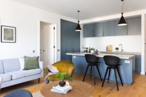 equipped kitchen at Verso Apartments